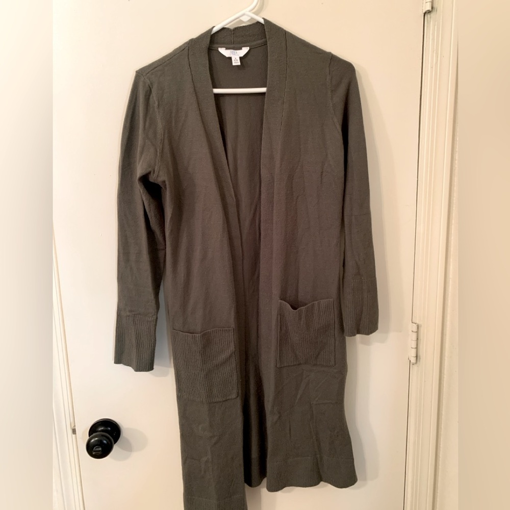 Army Green Long Sweater